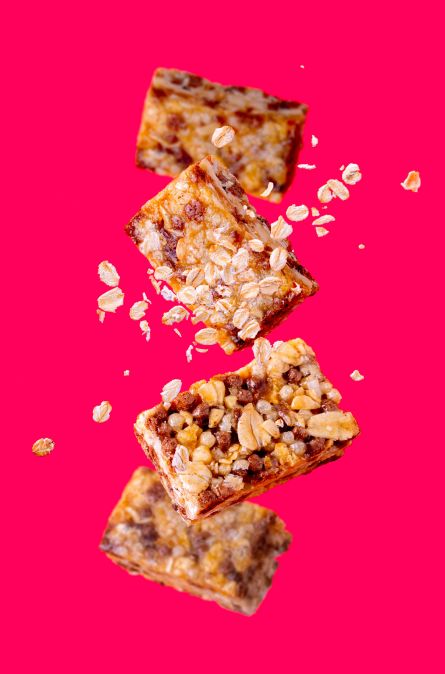 Barre de céréales chocolatée par Atelier Mundi, tout en chocolat